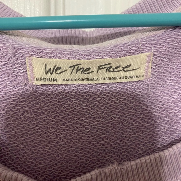 We The Free Lavender Camden Sweatshirt - Picture 4 of 4